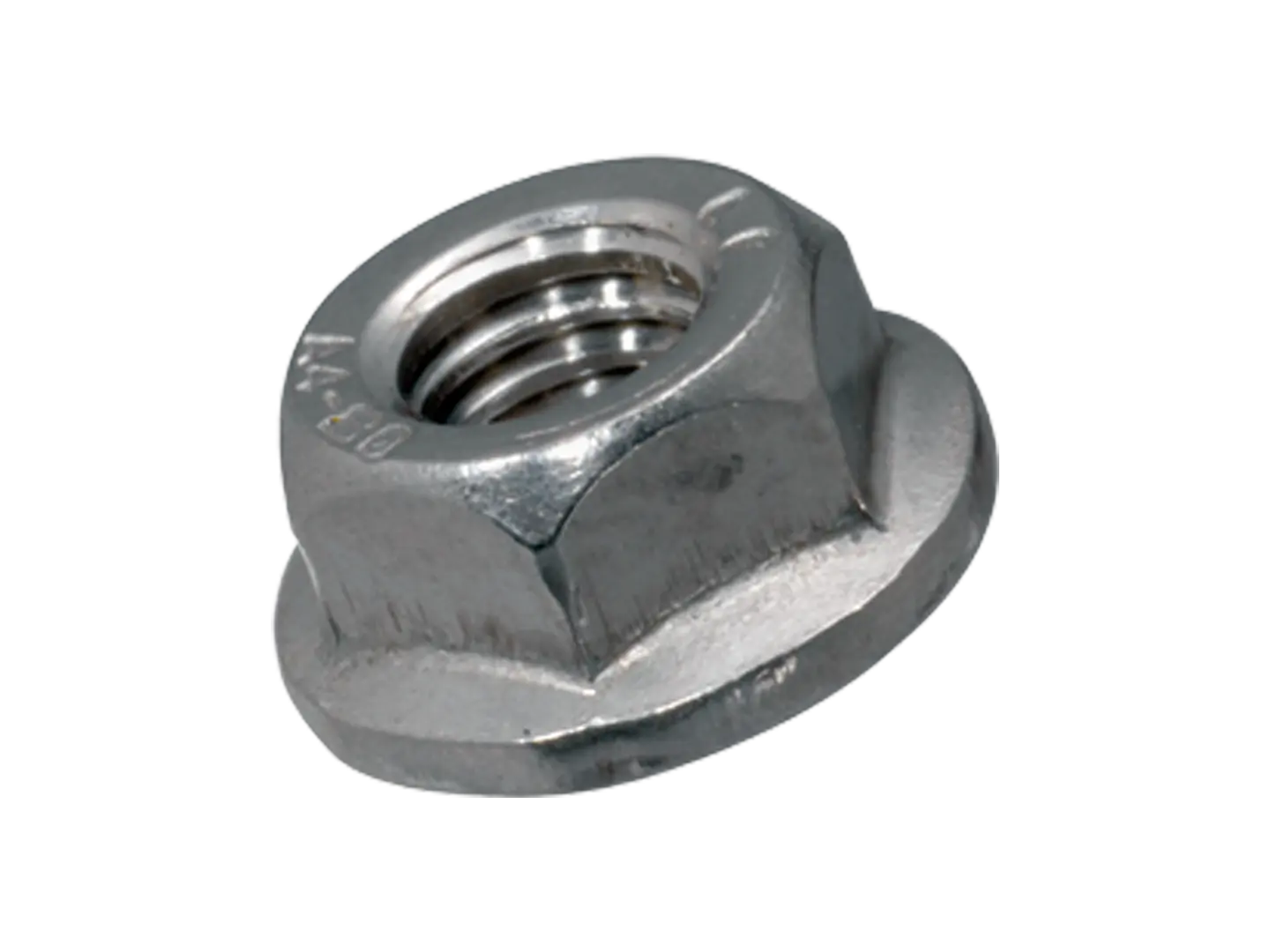 BN 33010 | Hex nuts with flange and serrations