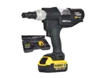 Product image of STANLEY® Assembly Technologies ProSet® PB3400-QW1822 - Battery-Powered Blind Rivet Tool in plastic carry case fully equipped