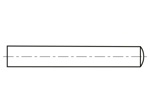 带尺寸的技术图：手动断尾器 用于 FILTEC®+ / LOCKFIL®+ 带导舌的钢丝螺套