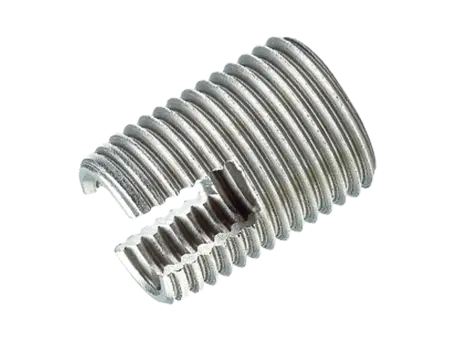 Product image of FASTEKS® FTI SC-02 - Self-cutting thread inserts with cutting slot, for light metals, thermoplastics and thermoset plastics