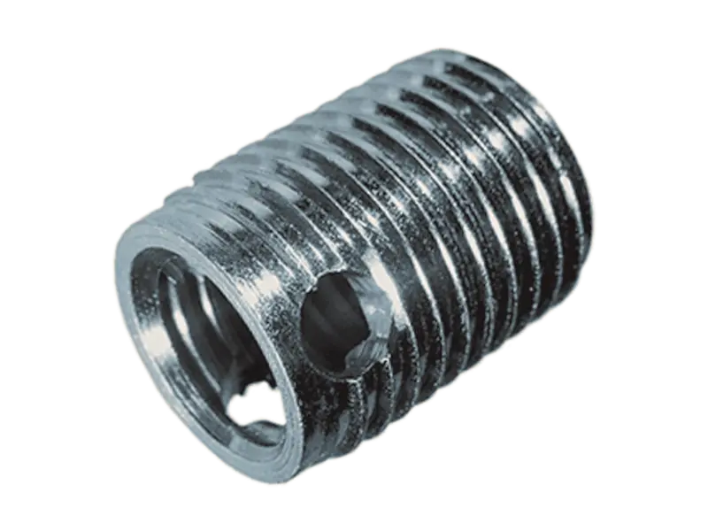 Product image of FASTEKS® FTI SC-07/08 - Self-cutting thread inserts with cutting hole, for light metals, thermoplastics and thermoset plastics