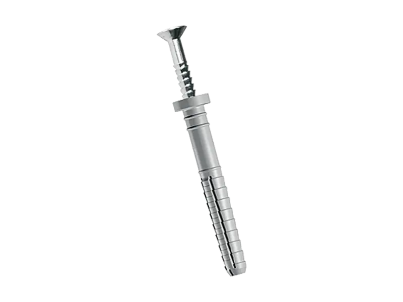 Product image of Tecfi YZ31 - Hammer drive anchors with round collar and countersunk head nail screw