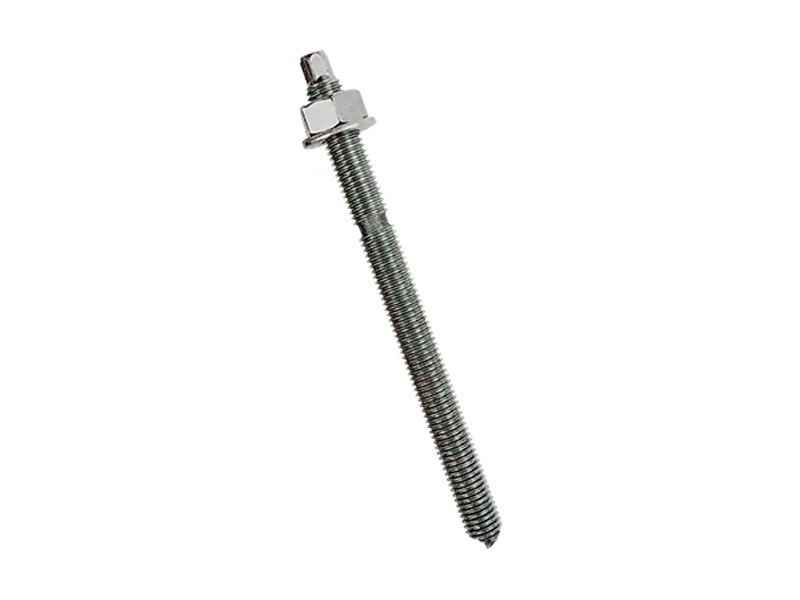 Product image of Threaded rod anchors with washers and nuts