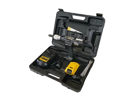 Product image of STANLEY® Assembly Technologies ProSet® PB2500-QW183 - Battery-Powered Blind Rivet Tool in plastic carry case fully equipped