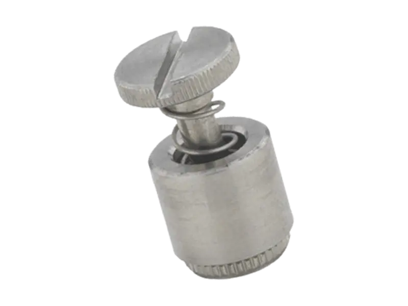 Product image of PEM® PFK - Self-clinching captive panel screws with slotted head, UNC thread, for PC boards and other plastics