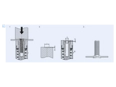 Assembly illustration for PEM® SGPC - Self-clinching threaded studs for metallic materials