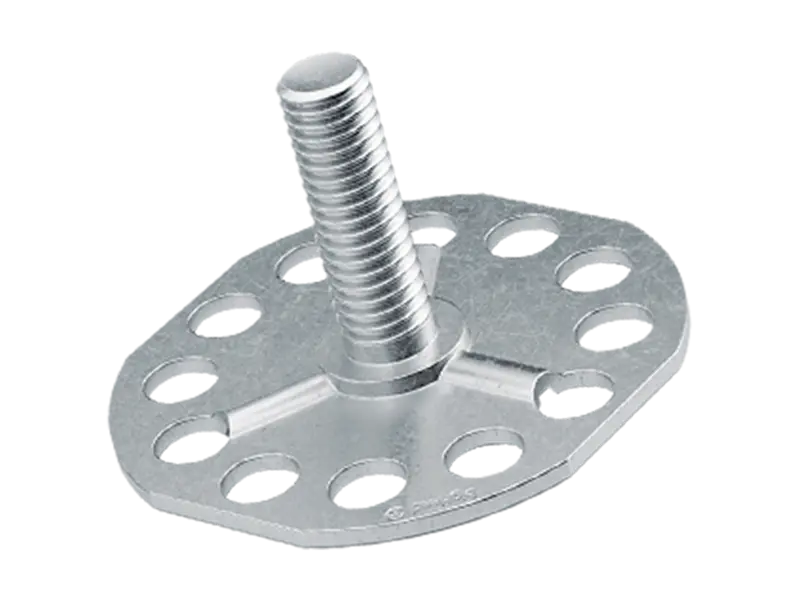 Product image of bigHead® M1/B38A - Fastener with threaded stud rounded corner head Ø 38 mm