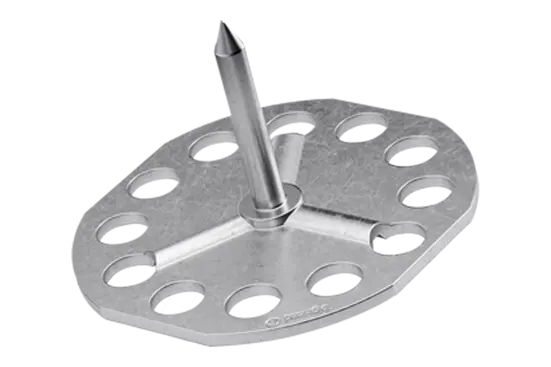 BN 55948 | Fastener with nail rounded corner head Ø 38 mm