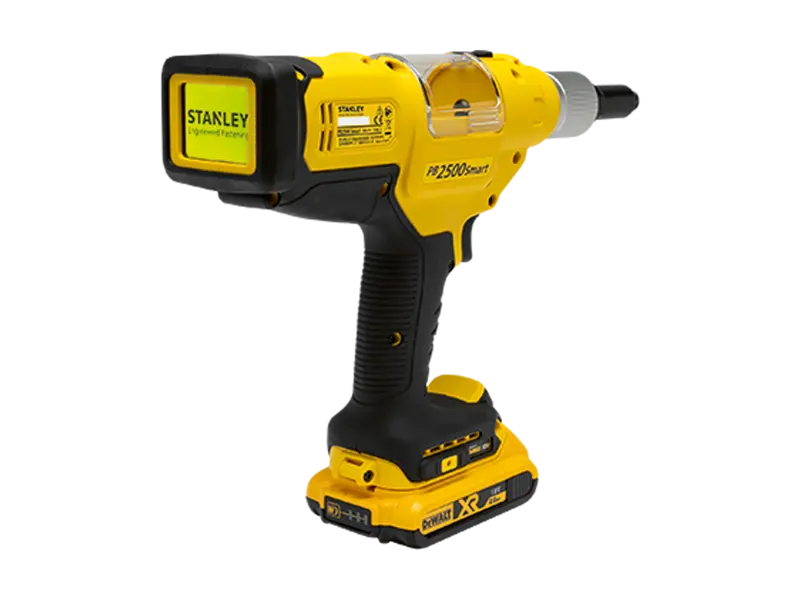 产品图片：STANLEY® Assembly Technologies PB2500S-QW1832 - 电池驱动铆接工具 带过程监控系统