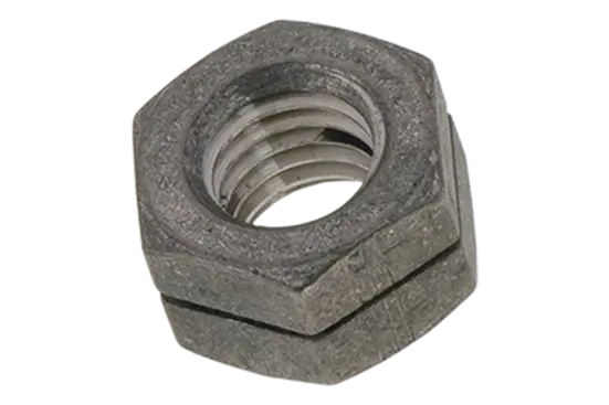BN 85330 | Slotted self locking hex nuts ~1d all-metal