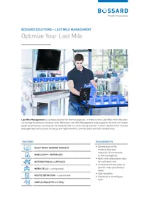 Factsheet Last Mile Management