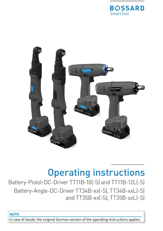 Thumbnail Operating Instructions DC Drivers