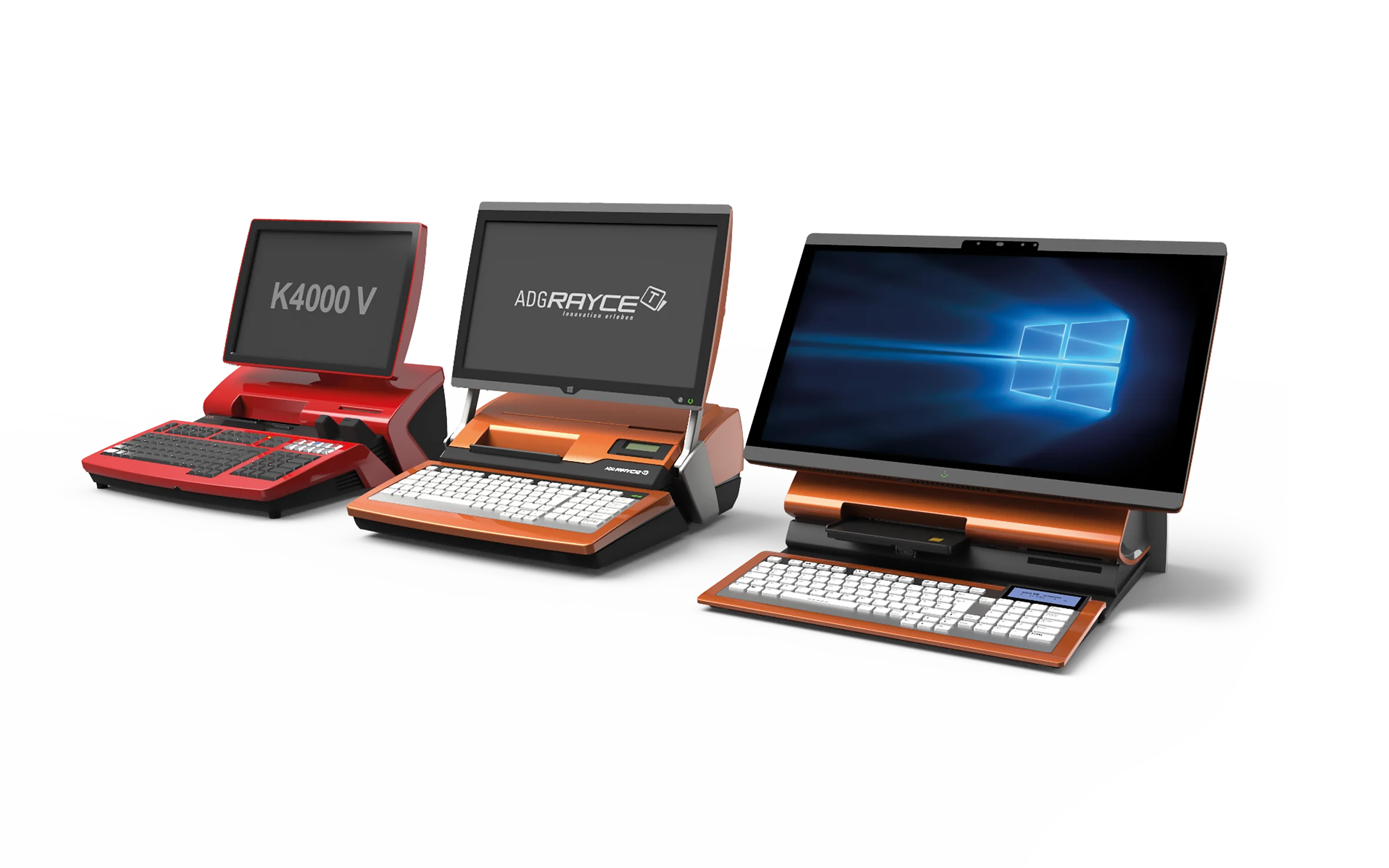 Three different point-of-sale systems for the healthcare market by JDM Innovation